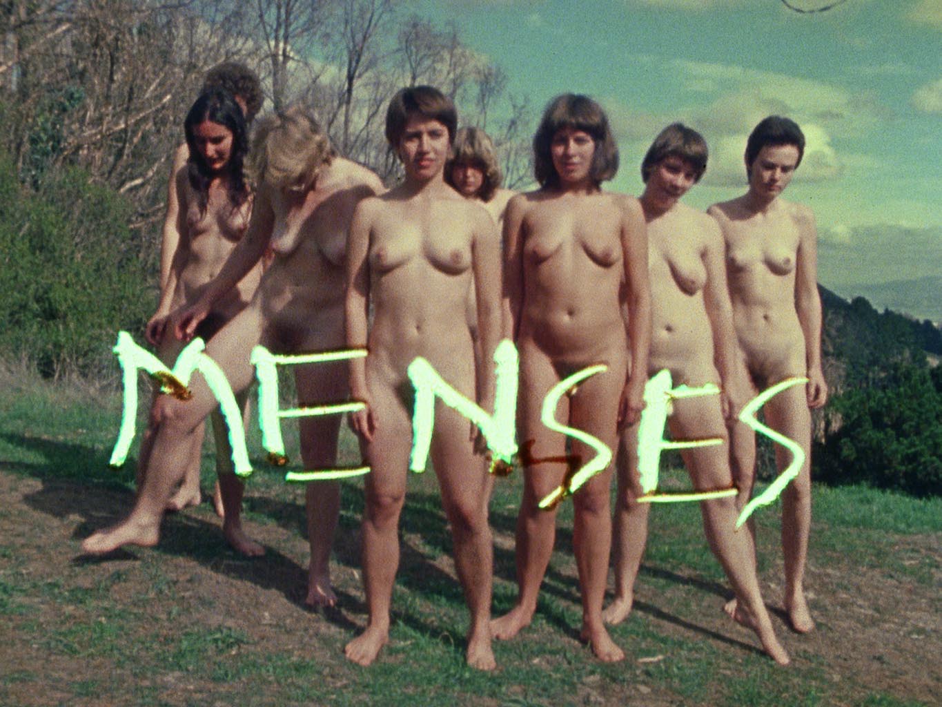 Images from Menses - a film by Barbara Hammer
