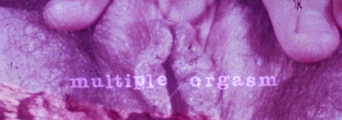Image from Multiple Orgasm - a film by Barbara Hammer