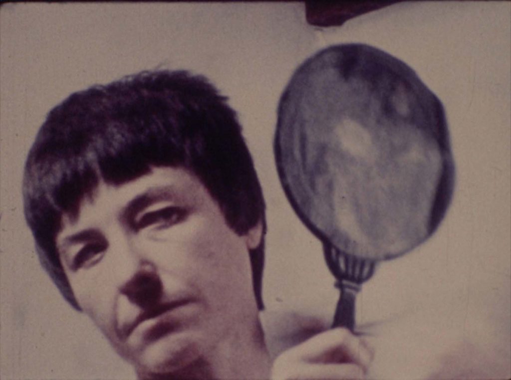 Still from Haircut - film by Barbara Hammer