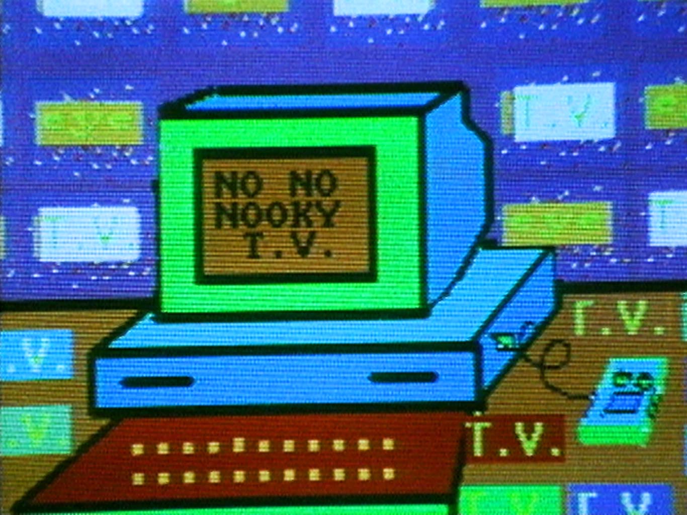 Image from No No Nooky TV - a film by Barbara Hammer