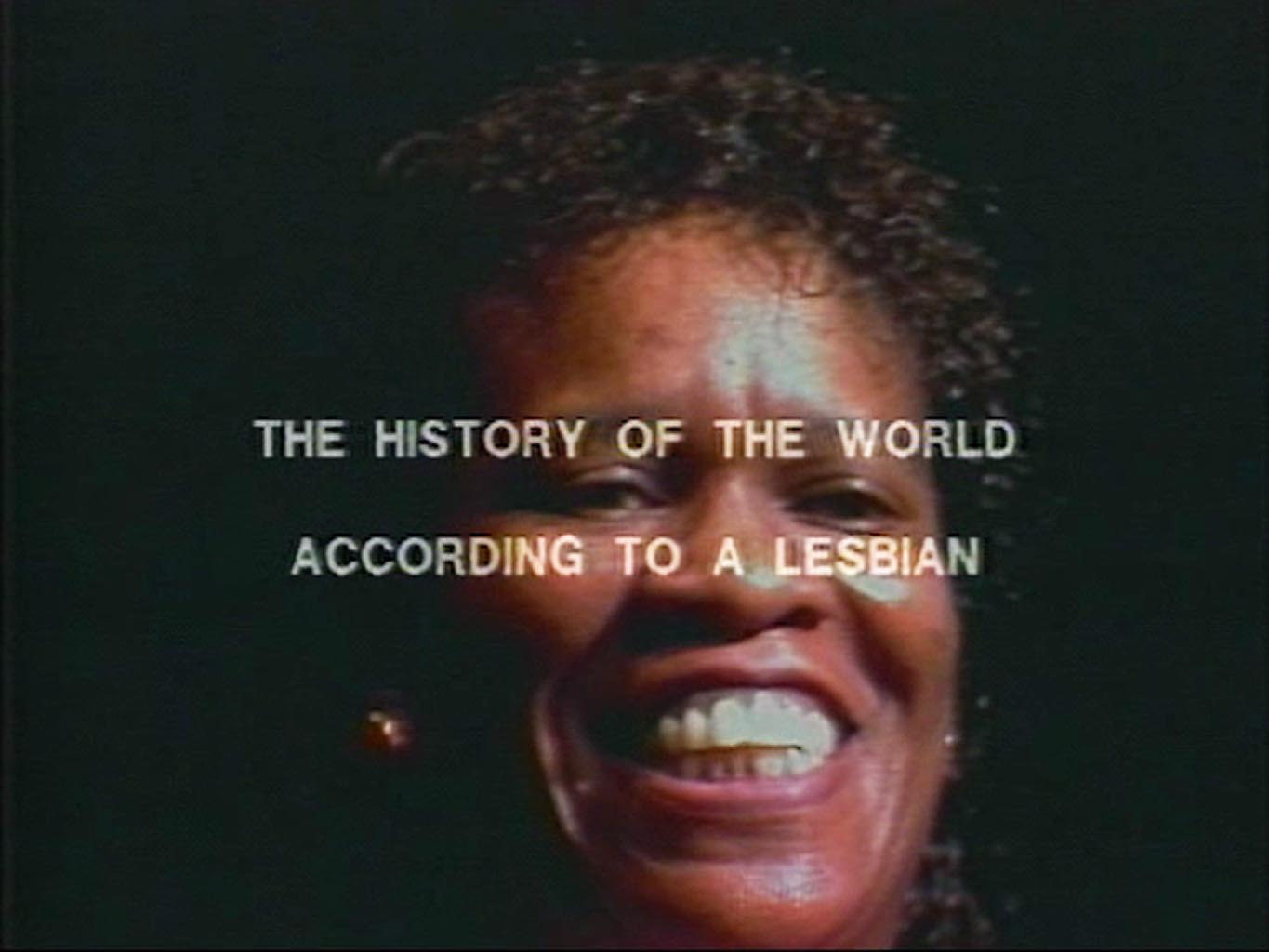 Image from The History of the World According to a Lesbian - film by Barbara Hammer